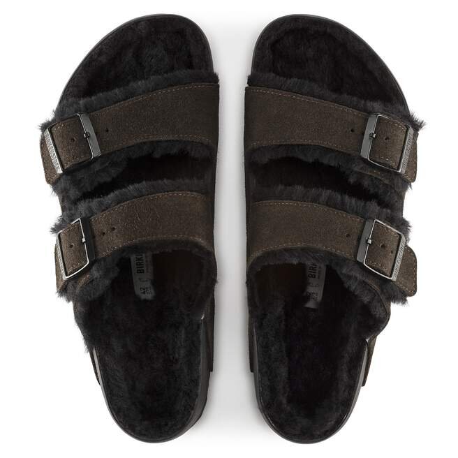 Arizona Shearling Cuir suédé fourrure Arizona Shearling Cuir suédé fourrure