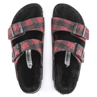Arizona Shearling Cuir suédé fourrure