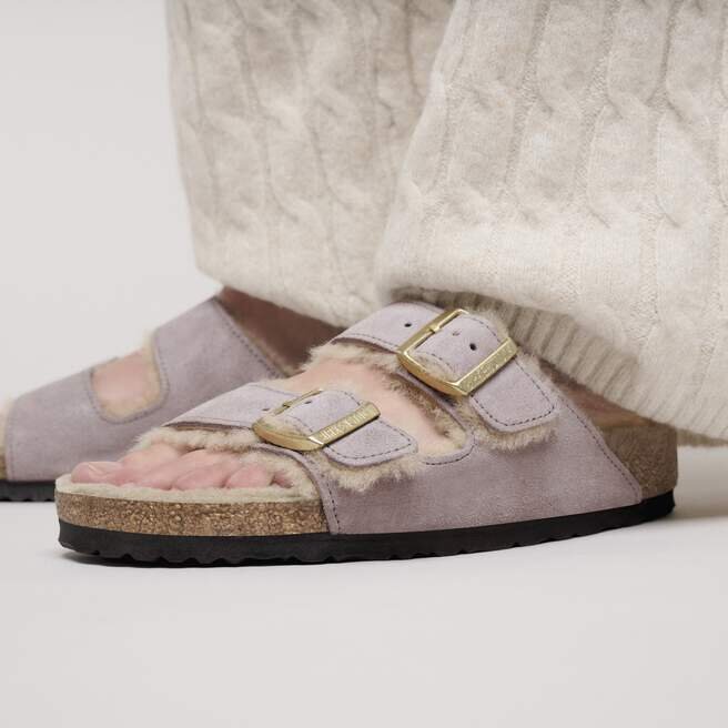 Arizona Shearling Cuir suédé fourrure Arizona Shearling Cuir suédé fourrure