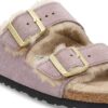 Arizona Shearling Cuir suédé fourrure Arizona Shearling Cuir suédé fourrure
