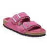 Arizona Shearling Cuir suédé-mouton Fuchsia Tulip