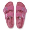 Arizona Shearling Cuir suédé-mouton Fuchsia Tulip