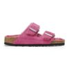 Arizona Shearling Cuir suédé-mouton Fuchsia Tulip