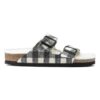 Arizona Shearling Cuir suédé – Shearling à carreaux blancs Arizona Shearling Cuir suédé – Shearling à carreaux blancs