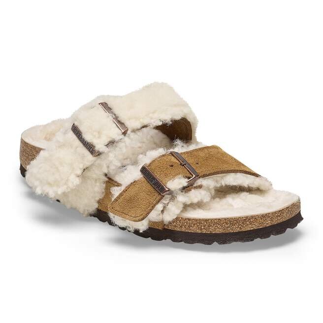 Arizona Teddy Cuir suédé fendu et fourrure Arizona Teddy Cuir suédé fendu et fourrure