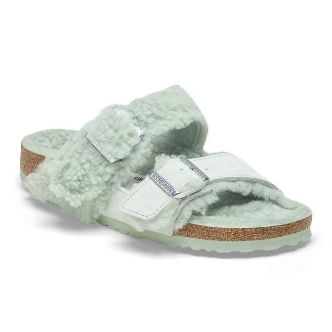 Arizona Teddy Cuir suédé fendu et fourrure Arizona Teddy Cuir suédé fendu et fourrure