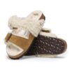 Arizona Teddy Cuir suédé fendu et fourrure Arizona Teddy Cuir suédé fendu et fourrure