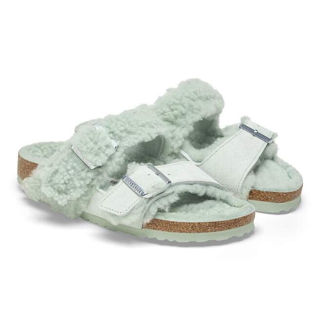 Arizona Teddy Cuir suédé fendu et fourrure Arizona Teddy Cuir suédé fendu et fourrure