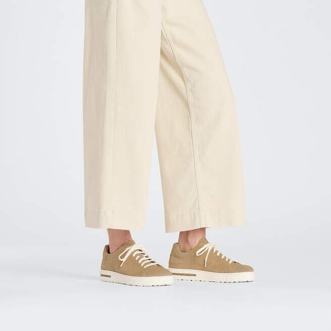 Bend Low Cuir suédé gaufré Bend Low Cuir suédé gaufré