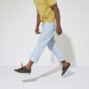 Bend Low en cuir naturel