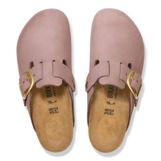 Boston Big Buckle Cuir nubuck