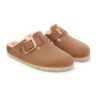 Boston Big Buckle en cuir naturel huilé et peau de mouton Boston Big Buckle en cuir naturel huilé et peau de mouton