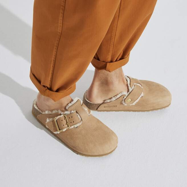 Boston Bold en cuir naturel et peau de mouton Boston Bold en cuir naturel et peau de mouton