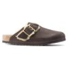 Boston Bold en cuir Shearling Espresso