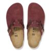 Boston en cuir suédé tressé Zinfandel Boston en cuir suédé tressé Zinfandel