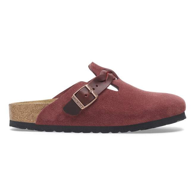 Boston en cuir suédé tressé Zinfandel Boston en cuir suédé tressé Zinfandel