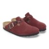 Boston en cuir suédé tressé Zinfandel Boston en cuir suédé tressé Zinfandel