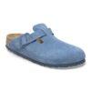 Boston Soft Footbed Cuir suédé Bleu élémentaire