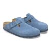 Boston Soft Footbed Cuir suédé Bleu élémentaire