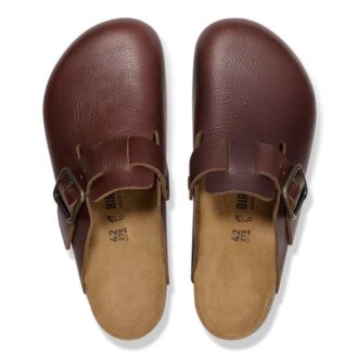 Boston Wire Buckle en cuir naturel