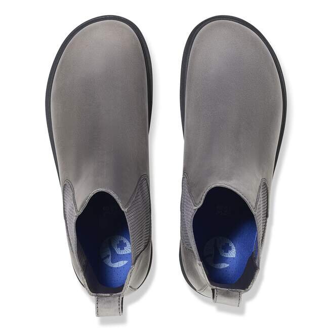 Bottes mi-hautes Highwood Slip-on pour femme en cuir nubuck Bottes mi-hautes Highwood Slip-on pour femme en cuir nubuck