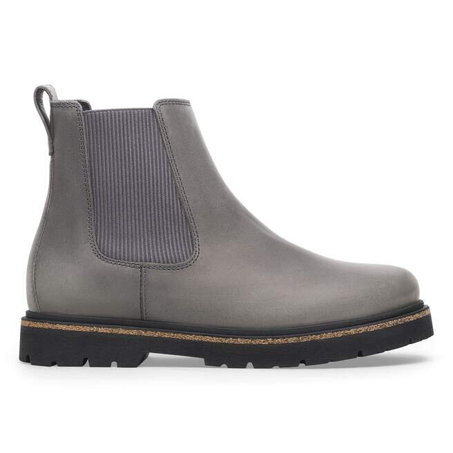 Bottes mi-hautes Highwood Slip-on pour femme en cuir nubuck Bottes mi-hautes Highwood Slip-on pour femme en cuir nubuck