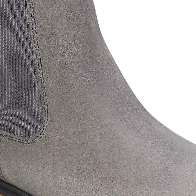 Bottes mi-hautes Highwood Slip-on pour femme en cuir nubuck Bottes mi-hautes Highwood Slip-on pour femme en cuir nubuck