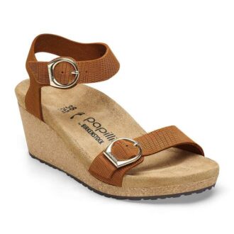 Boucle annulaire Soley Cuir nubuck gaufré