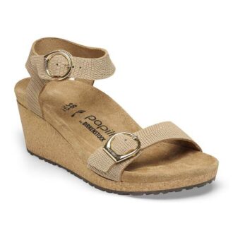 Boucle annulaire Soley Cuir nubuck gaufré