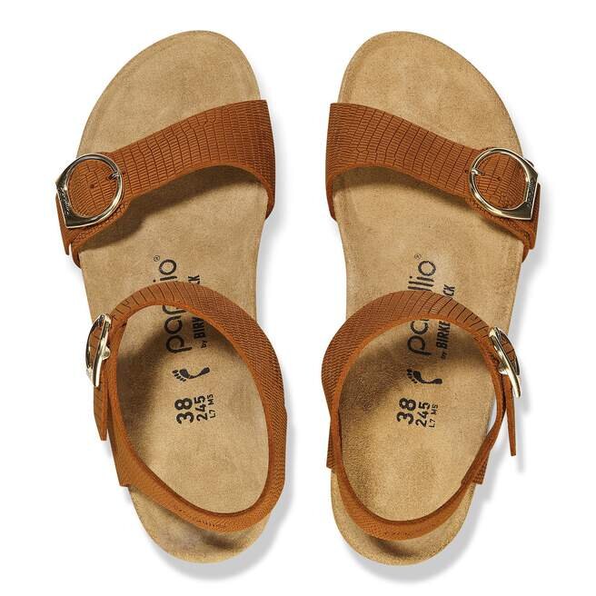 Boucle annulaire Soley Cuir nubuck gaufré Boucle annulaire Soley Cuir nubuck gaufré