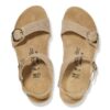 Boucle annulaire Soley Cuir nubuck gaufré