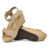 Boucle annulaire Soley Cuir nubuck gaufré