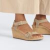 Boucle annulaire Soley Cuir nubuck gaufré