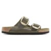 Cuir naturel huilé Arizona Big Buckle