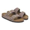 Cuir nubuck Arizona violet délavé