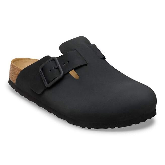 Cuir nubuck à boucle métallique Boston Cuir nubuck à boucle métallique Boston