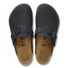 Cuir nubuck à boucle métallique Boston Cuir nubuck à boucle métallique Boston