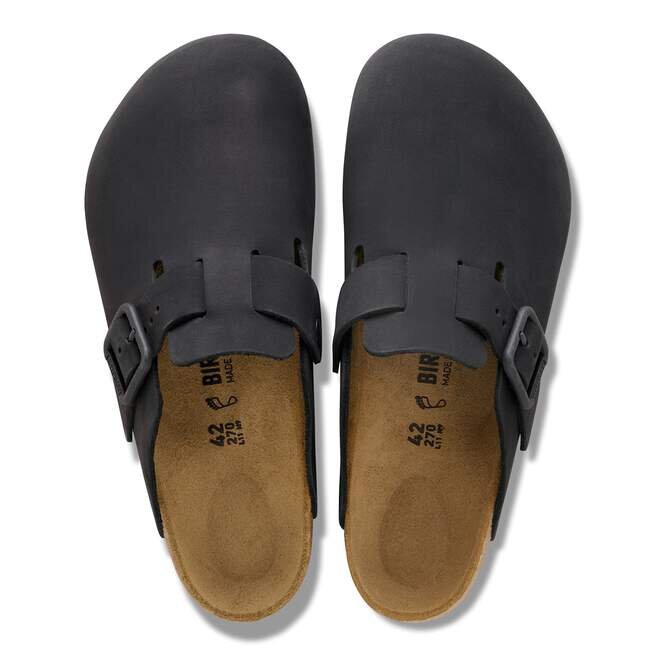 Cuir nubuck à boucle métallique Boston Cuir nubuck à boucle métallique Boston