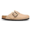 Cuir nubuck à boucle métallique Boston Cuir nubuck à boucle métallique Boston