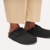 Cuir nubuck à boucle métallique Boston Cuir nubuck à boucle métallique Boston