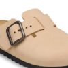 Cuir nubuck à boucle métallique Boston Cuir nubuck à boucle métallique Boston