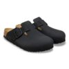 Cuir nubuck à boucle métallique Boston Cuir nubuck à boucle métallique Boston