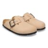 Cuir nubuck à boucle métallique Boston Cuir nubuck à boucle métallique Boston