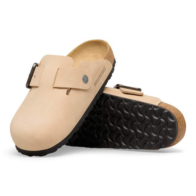 Cuir nubuck à boucle métallique Boston Cuir nubuck à boucle métallique Boston