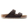 Cuir nubuck de vachette Arizona, marron clair