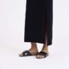 Cuir nubuck Oita noir