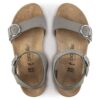Cuir nubuck Soley gris tourterelle
