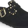 Cuir suédé Boston Rivet Cuir suédé Boston Rivet