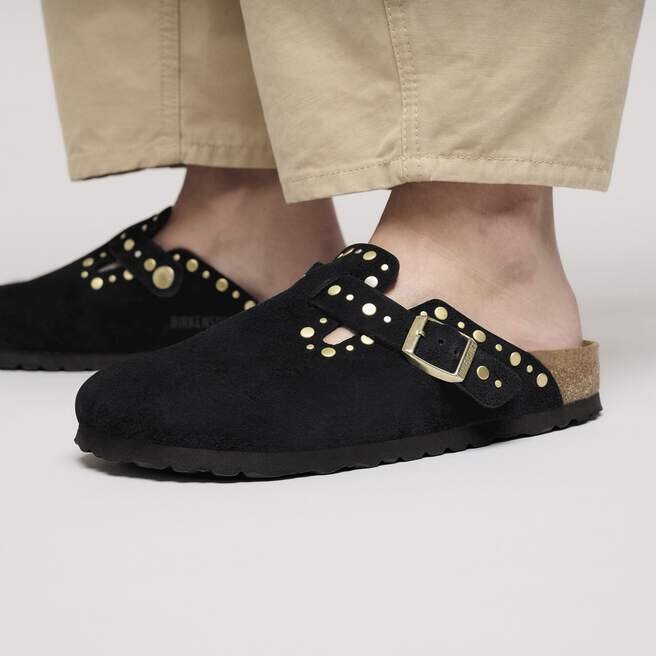 Cuir suédé Boston Rivet Cuir suédé Boston Rivet