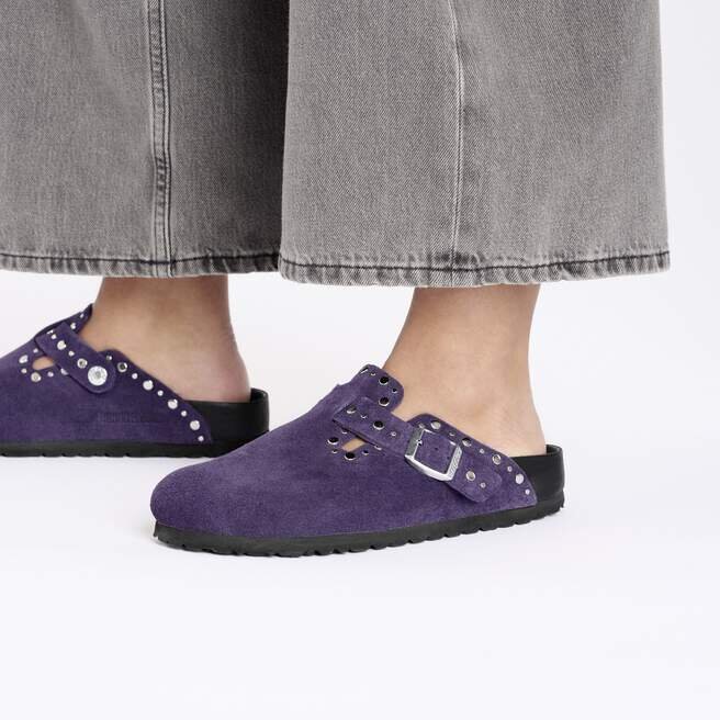 Cuir suédé Boston Rivet Cuir suédé Boston Rivet
